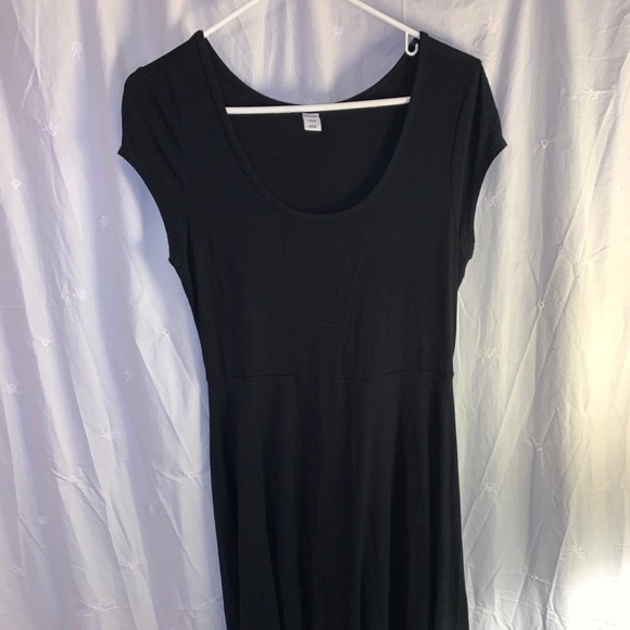 Fit & flare black stretchy Old Navy dress - Picture 1 of 3